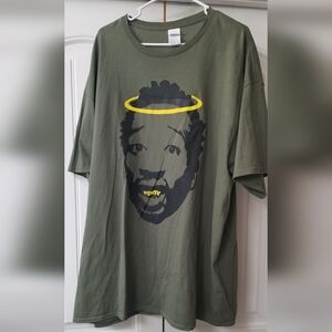 Men's Green Graphic T-Shirt